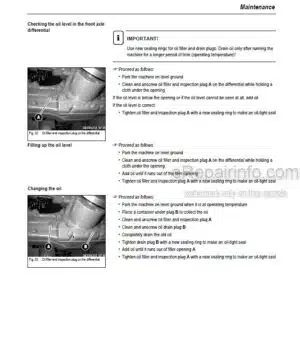 Photo 11 - Gehl 480T Service Manual All Wheel Steer Loader 918120