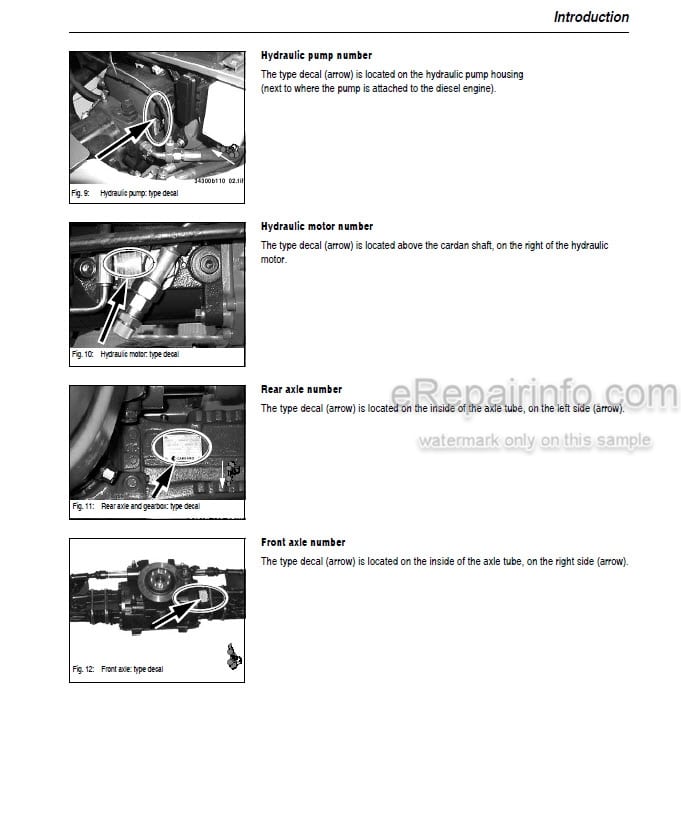 Photo 1 - Gehl 480 Operators Manual All Wheel Steer Loader 918115