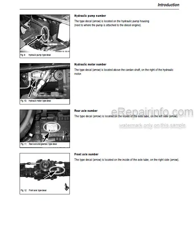Photo 1 - Gehl 480 Operators Manual All Wheel Steer Loader 918115