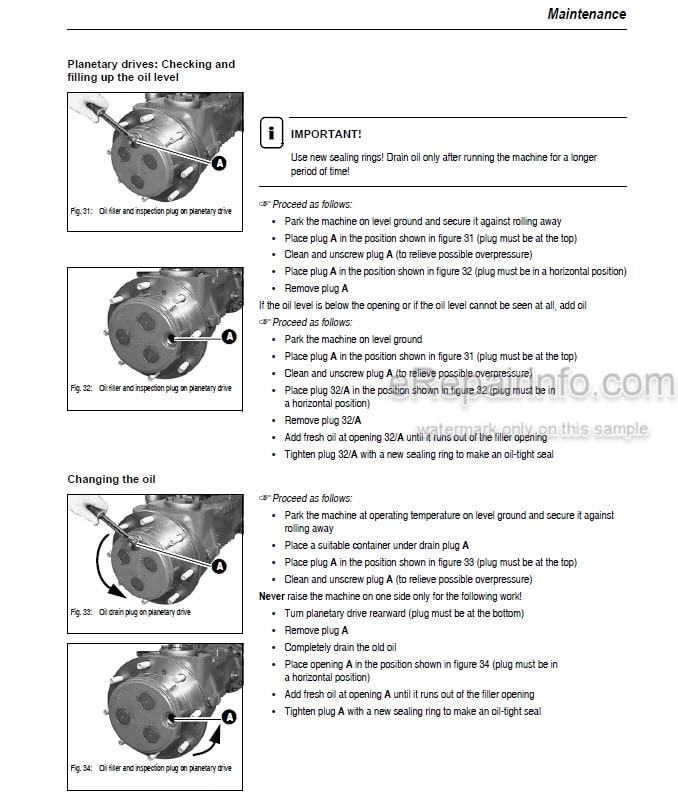 Photo 1 - Gehl 480 Service Manual All Wheel Steer Loader 918117