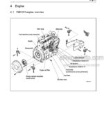 Photo 6 - Gehl 480 Service Manual All Wheel Steer Loader 918117