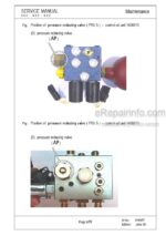 Photo 3 - Gehl 502 602 652 Service Manual Compact Excavator 918157