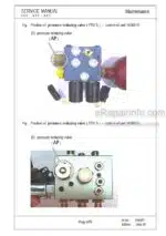 Photo 3 - Gehl 502 602 652 Service Manual Compact Excavator 918157