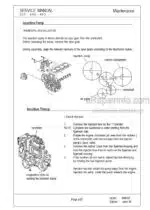 Photo 2 - Gehl 502 602 652 Service Manual Compact Excavator 918157