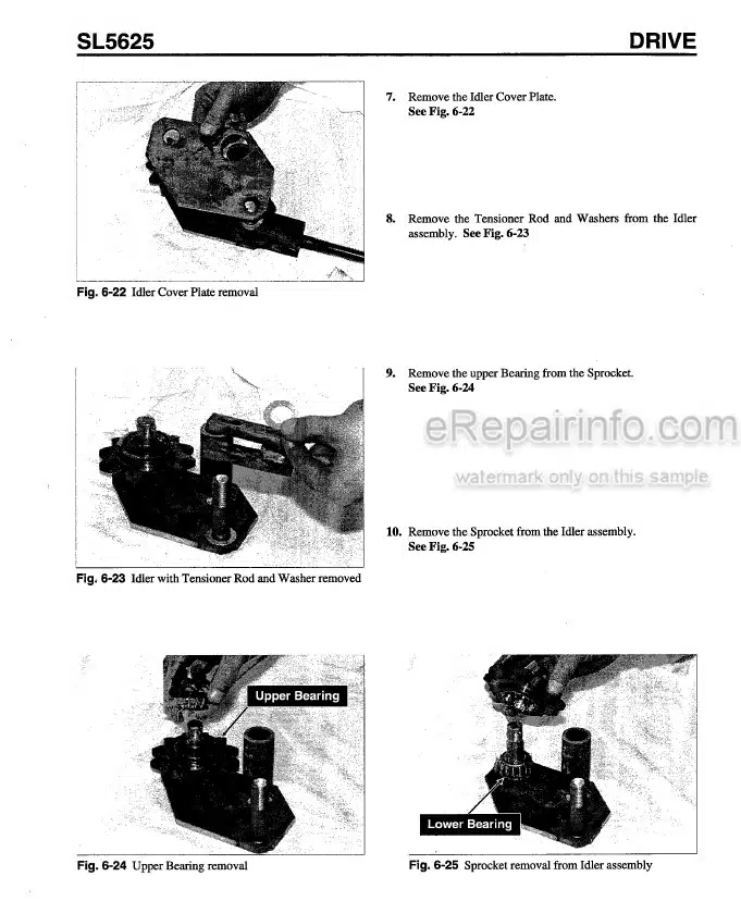 Photo 1 - Gehl 5625 Shop Manual Skid Steer Loader 907245