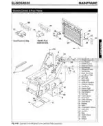 Photo 6 - Gehl 5635 6635 SX DX Turbo Service Manual Skid Steer Loader 907285