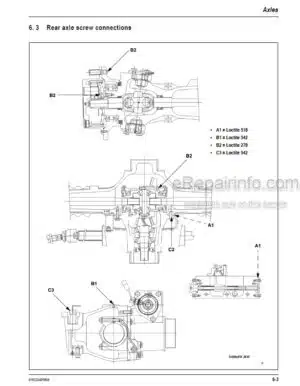 Photo 12 - Gehl 680 Service Manual Wheel Loader 918123