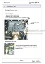 Photo 2 - Gehl 802 Service Manual Compact Excavator 918158