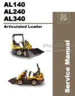 Photo 5 - Gehl AL140 AL240 AL340 Service Manual Articulated Loader 918274