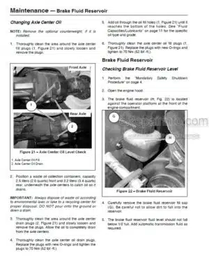 Photo 4 - Gehl AWS36 AWS46 Service Manual All Wheel Steer Loader 918265