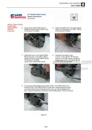 Photo 5 - Gehl CTL75 Service Manual Compact Track Loader 917342