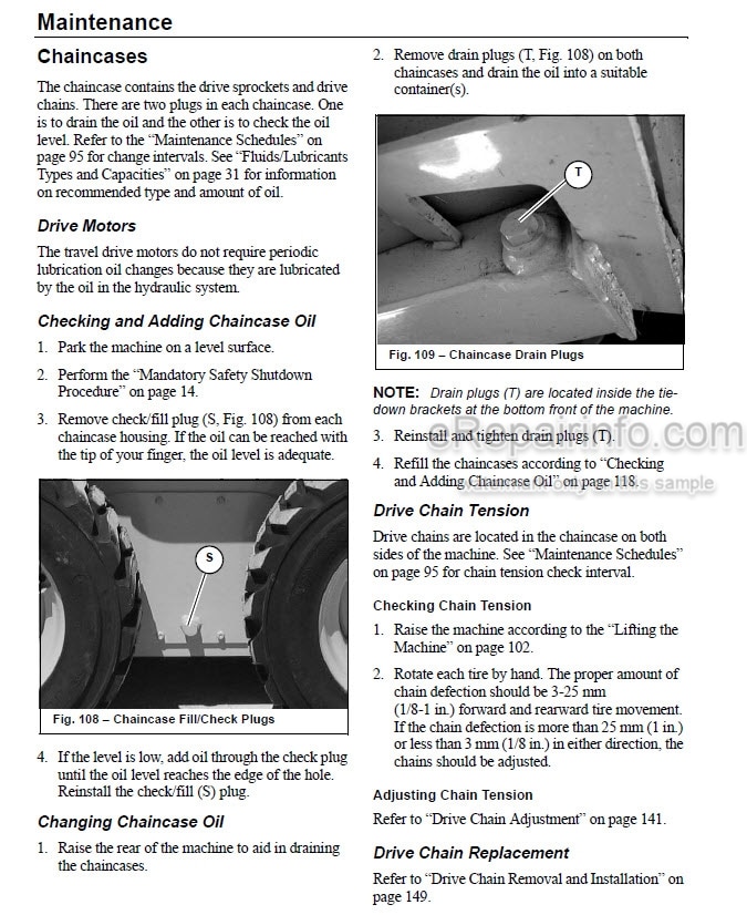 Photo 1 - Gehl R135 R150 R165 Mustang 1350R 1500R 1650R Service Manual Skid Steer Loader 50940256