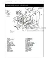 Photo 3 - Gehl R190 R220 R260 Mustang 1900R 2200R 2600R Service Manual Skid Steer Loader 50950134