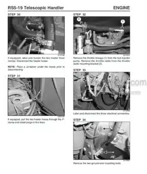 Photo 8 - Gehl CTL55 Service Manual Compact Track Loader 917366