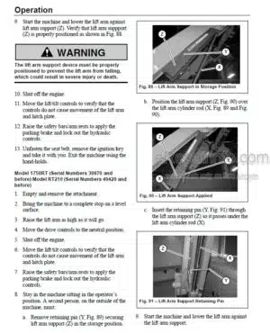 Photo 8 - Gehl DL6 DL7 DL8 DL9 DL10 DL11 DL12 Dynalift Service Manual Telescopic Handler 907871