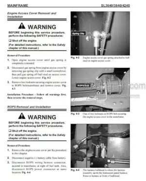 Photo 8 - Gehl M08 80M Service Manual Compact Excavator 50940518