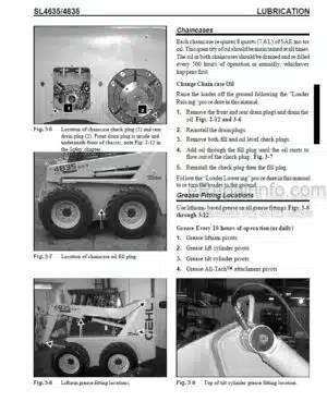 Photo 7 - Gehl SL4635 SL4835 Service Manual Skid Steer Loader 907809