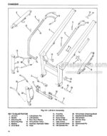 Photo 3 - Gehl SL6620 SL6625 Shop Manual Skid Steer Loader 904167