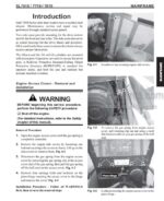 Photo 2 - Gehl SL7810E Service Manual Skid Steer Loader 917228