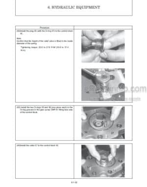 Photo 1 - Gehl Z17 170Z Service Manual Compact Excavator 50940107