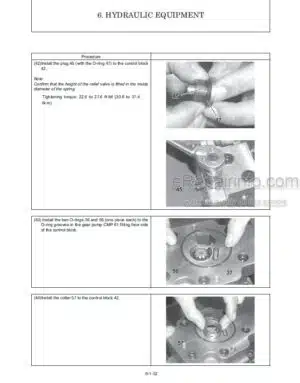 Photo 3 - Gehl Z17 170Z Service Manual Compact Excavator 50940107