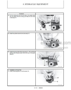 Photo 1 - Gehl Z17 GEN2 170Z NXT2 Service Manual Compact Excavator 50940307