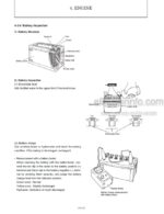 Photo 3 - Gehl Z27 270Z Z35 350Z Service Manual Compact Excavator 50940109
