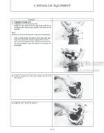 Photo 2 - Gehl Z27 270Z Z35 350Z Service Manual Compact Excavator 50940109