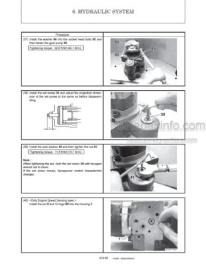 Photo 7 - Gehl SL4640E SL4840 SL5640E SL6640 Mustang 2076 2086 Service Manual Skid Steer Loaders Dual Joystick Control 917231