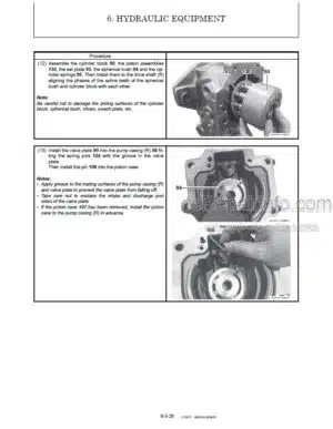 Photo 6 - Gehl Z80 800Z Service Manual Compact Excavator 50940321