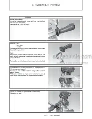 Photo 11 - Gehl Z80 GEN2 800Z NXT2 Service Manual Compact Excavator 50940326