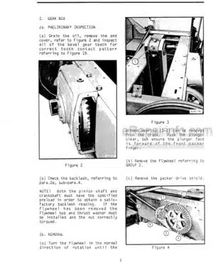 Photo 7 - International 435 445 Service Manual Baler SM52