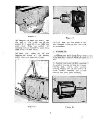 Photo 14 - International 435 445 Service Manual Baler SM52