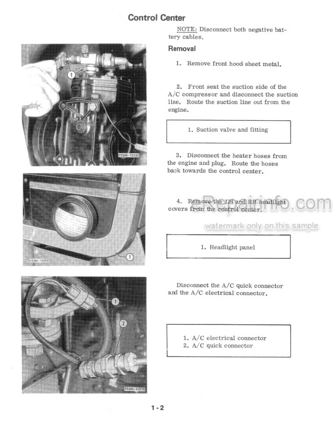 Photo 1 - International 786 886 986 1086 1486 1586 Hydro 186 Service Manual Tractor Chassis GSS14703R0