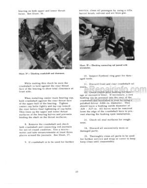 Photo 10 - International Service Manual For Farmall Cub Tractor Engine GSS-1007