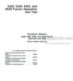 Photo 4 - John Deere 5220 5320 5420 5520 Technical Manual Tractor TM2049