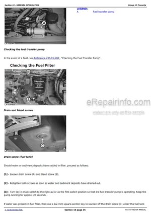 Photo 1 - John Deere 5620 5720 5820 Repair Manual Tractor TM4787