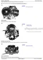 Photo 2 - John Deere X330 X394 X390 X384 X380 X370 X350 X354 Select Series Technical Manual Tractor TM138119