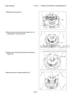 Photo 6 - Kawasaki 115ZIV-3 Shop Manual Wheel Loader