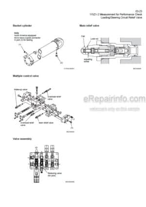 Photo 7 - Kawasaki 115ZV Shop Manual Wheel Loader