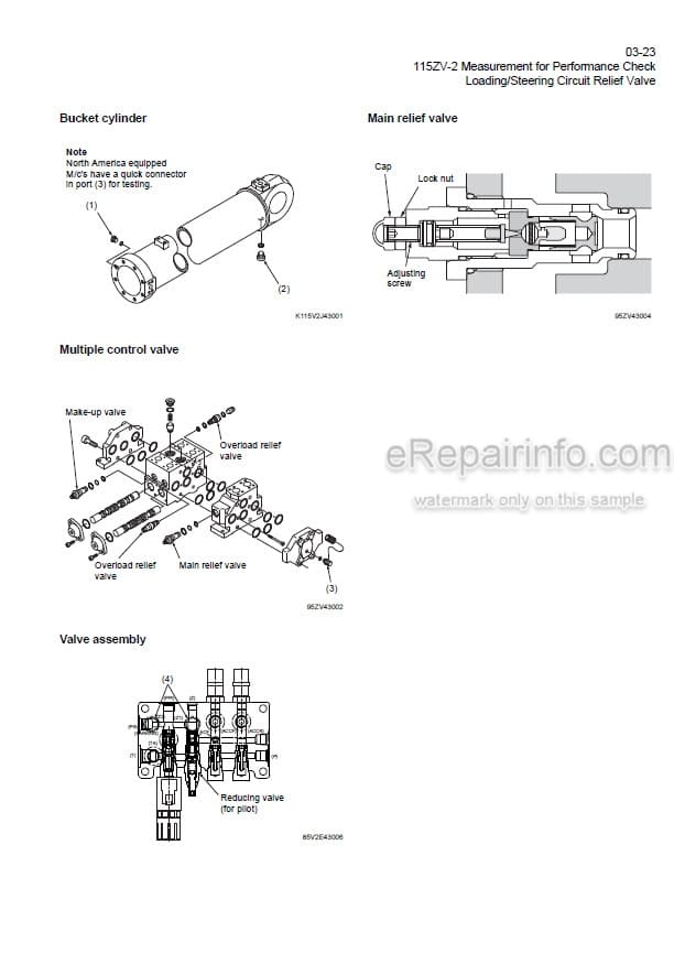 Photo 1 - Kawasaki 115ZV-2 Shop Manual Wheel Loader