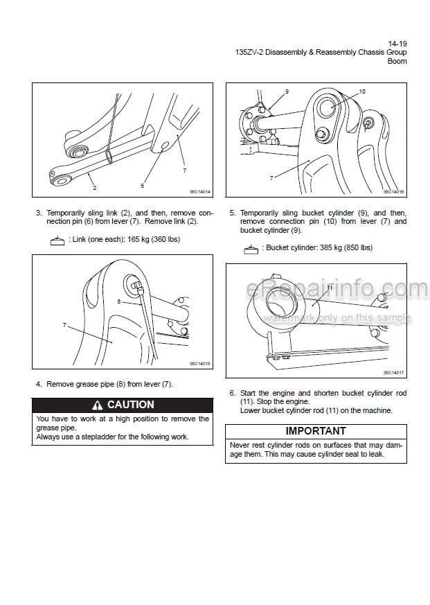 Photo 1 - Kawasaki 135ZV-2 Shop Manual Wheel Loader 93217-00140