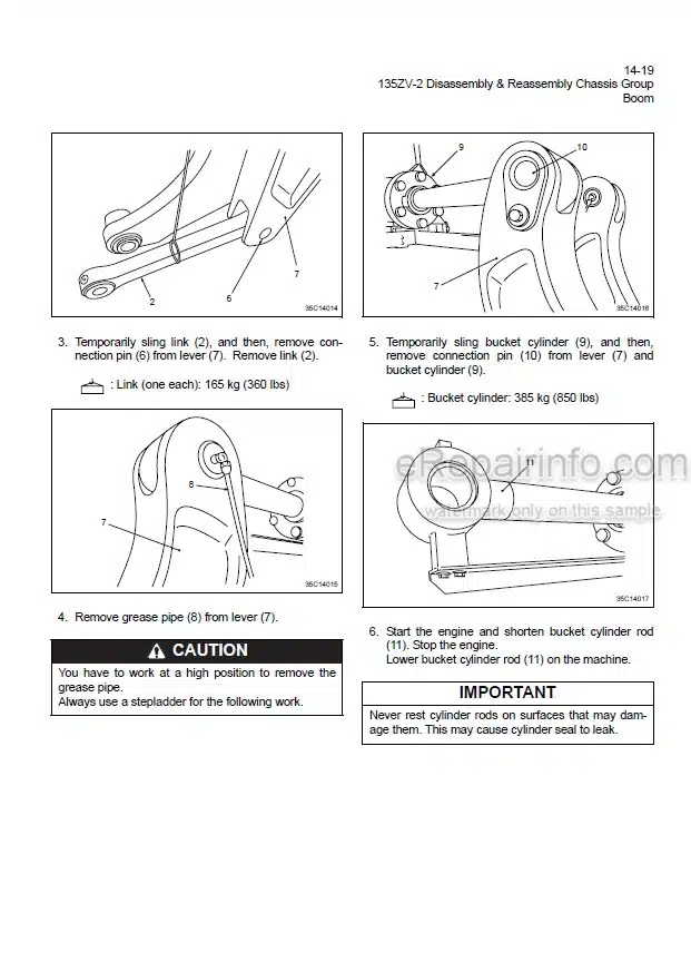 Photo 1 - Kawasaki 135ZV-2 Shop Manual Wheel Loader 93217-00140