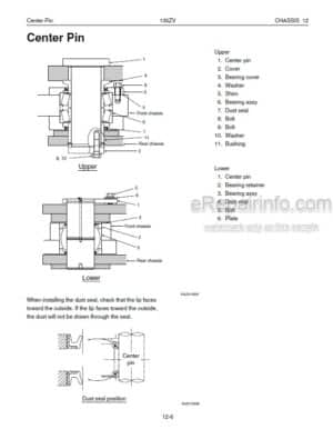 Photo 2 - Kawasaki 135ZV Shop Manual Wheel Loader