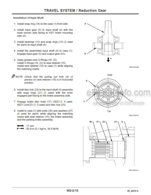 Photo 6 - Kawasaki 30ZV-2 40ZV-2A 42ZV-2 Shop Manual Wheel Loader