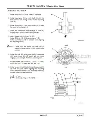 Photo 10 - Kawasaki 30ZV-2 40ZV-2A 42ZV-2 Shop Manual Wheel Loader