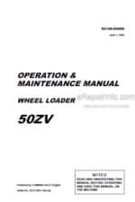 Photo 4 - Kawasaki 50ZV Operation & Maintenance Manual Wheel Loader 93105-0095