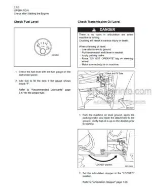 Photo 8 - Kawasaki Isuzu 4HK1 Shop Manual Diesel Engine