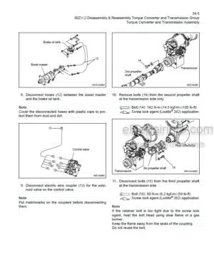 Photo 4 - Kawasaki 60ZV-2 Shop Manual Wheel Loader 93206-00121