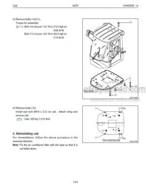 Photo 2 - Kawasaki 60ZV Shop Manual Wheel Loader